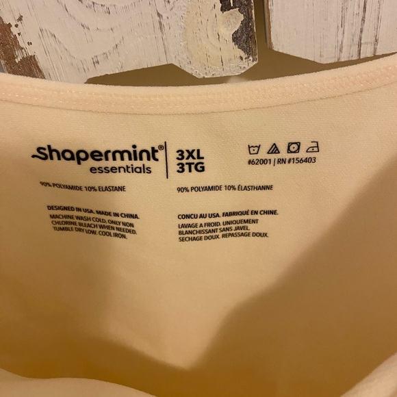 Shapermint shapewear scoop neck cami 3x bundle - Picture 3 of 6